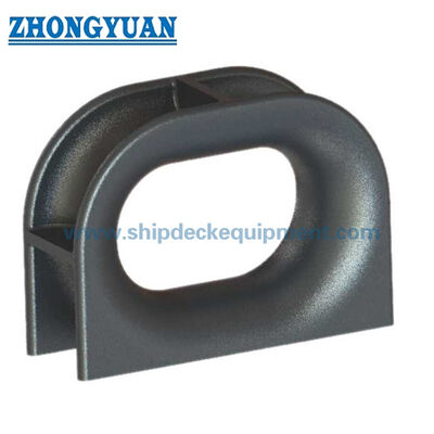 310 ̊500 mm Deck-Mounted Cast Steel Panama Chock JIS F 2017-1982 Typ AC für das Anlegen von Schiffen