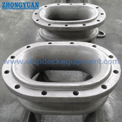 Bulwark-Bolted Cast Steel Mooring Chock | CB 34-76 Typ B für Schiffsmuster