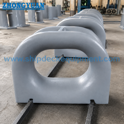 100×500 mm Deck-montierte Gusseisen Stahl geschlossene Anlegestange.