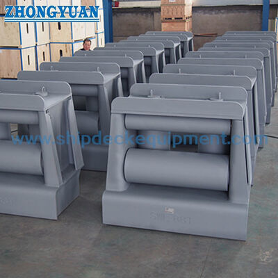 Vier-Roller Universal Fairlead mit Oberrolle -- ISO 13733 Typ 4R für Schiffsanlegungen