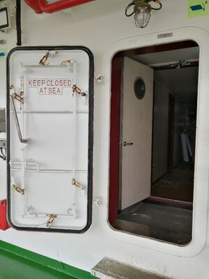 Einhebel-Schnellöffnungs-Schiffstür wetterfest Stahl | GB/T 3477-2023