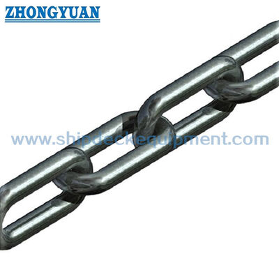 DIN 763 Lang-Link-Runde Stahlkette