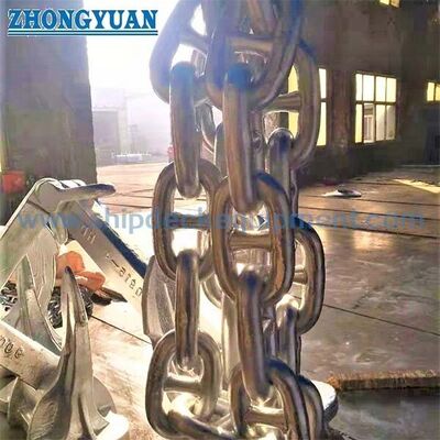 Hot-Dip Galvanized Stud Link Ankerkette.