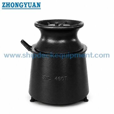 Kegelförmiges Pedestal-Roller-Fairlead DIN 81907 Form B, 80 ̊320 kN