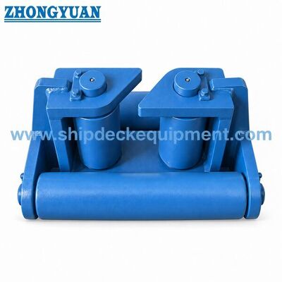 Offene Vier-Roller-Marine-Fairlead für Maschinenfahrzeuge.