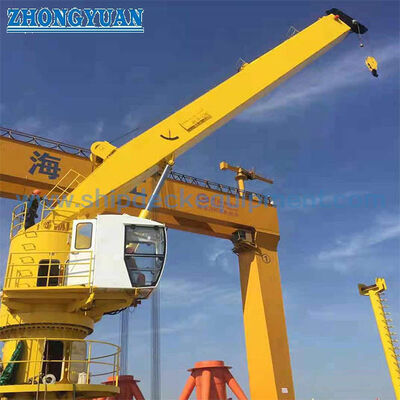 3T 20m Hydraulischer Teleskop Boom Marine Crane