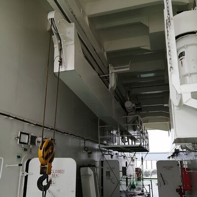 2–5T Zwillingshaken-Monorail-Laufkran horizontal | Hafen- und Steuerbordhandling