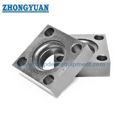 Sockel-schweißender Hochdruckquadrat-hydraulischer Flansch Marine Pipe Fittings