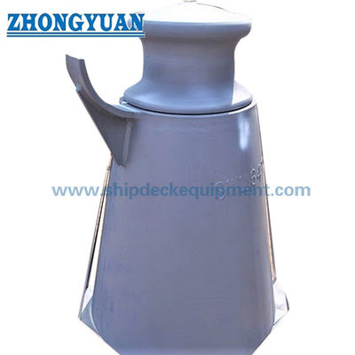 100×450mm Pedestal Roller Fairlead mit Klappe. Verifizierte SWL (254×1766 kN) für das Anlegen von Schiffen.