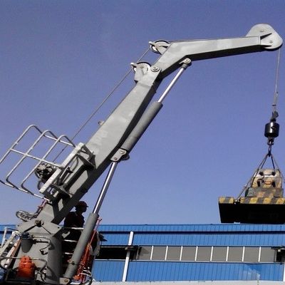 Sockel-hydraulischer Knöchel-Boom-Herumdrehenkran Schiffs-Plattform-Ausrüstung