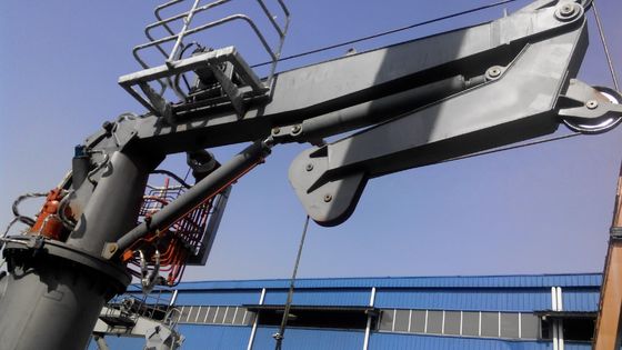 Sockel-hydraulischer Knöchel-Boom-Herumdrehenkran Schiffs-Plattform-Ausrüstung
