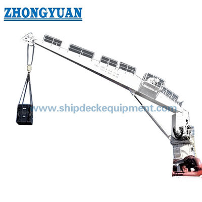 1 ¢ 20T Hydraulischer Schwenkkranich für das Schiffsdeck