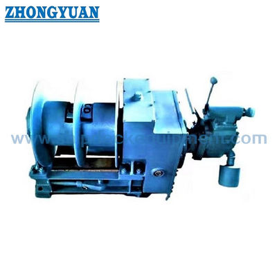 5–30 kN Marine-Pilot-Leiterwinde, ISO 7364, pneumatischer Antrieb mit geteilter Trommel