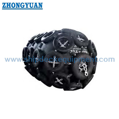 ISO 17357 Net Type Yokohama Floating Pneumatic Marine Rubber Fender