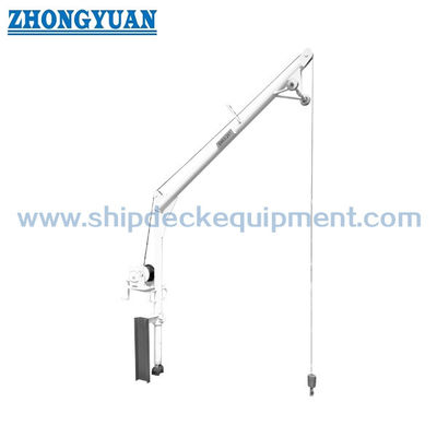 0,2–0,8 t beweglicher Mülldavit | Hebeausrüstung für Frachträume an Bord von Schiffen