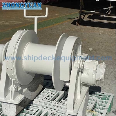 Einfachtrommel elektrische hydraulische Ankerwinde für kleine Schiffsdeck-Ausrüstung