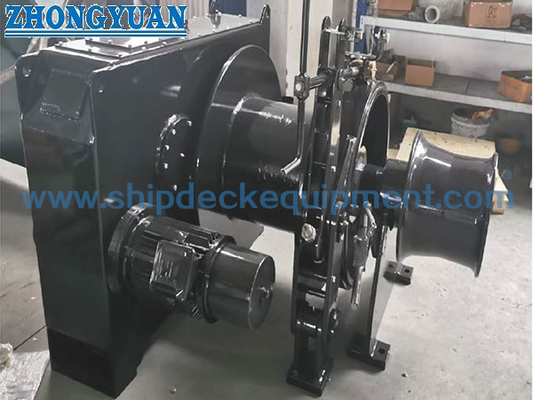 5-800KN Einzeltrommel elektrische Liegewindel mit Warping Head Schiff Deck Ausrüstung