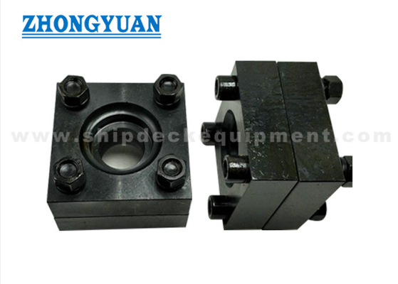 Sockel-schweißender Hochdruckquadrat-hydraulischer Flansch Marine Pipe Fittings