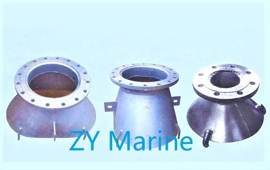 Art JIS F 3020-1985 eine runde Art Sog Schalltrichter-Marine Pipe Fittings