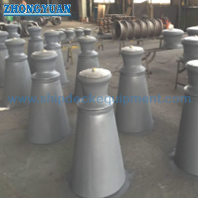 100×450mm Pedestal Roller Fairlead mit Klappe. Verifizierte SWL (254×1766 kN) für das Anlegen von Schiffen.