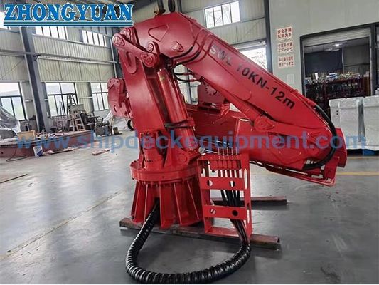 Hydraulische volle Knöchel-Teleskopausleger-Crane For-Grenzplattform-Raum-Schiffs-Plattform-Ausrüstung