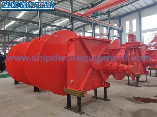 Φ64mm Elektrische Hydraulische Windschutzscheibe Anlegeschleife Einzelzigeuner Einzeltrommel