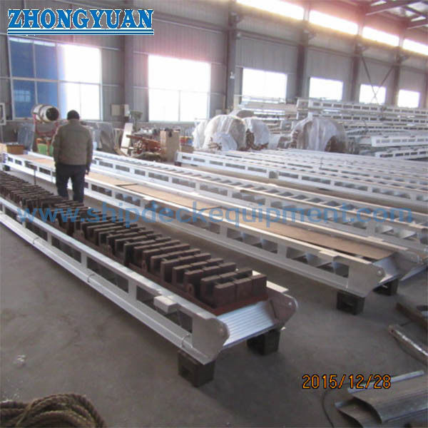 Aluminium-Poller-Gangway mit rutschfesten Stufen | Marine-Gangway ISO 7061 Typ B