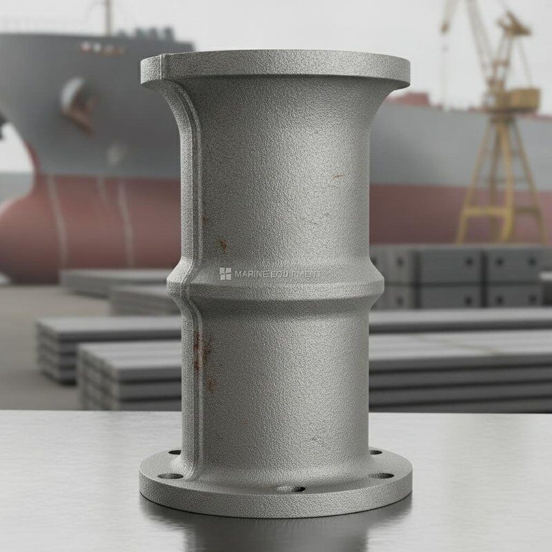 Marine Spurling Pipe with Cast Steel Chain Guide Mouth or Welded Type for Anchor Chain Lockers CB 3133-1983 Standard