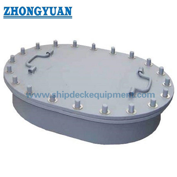 Art ovaler multi Bolzen-Kanaldeckel CB/T 4392 AA mit angehobenem Coaming Marine Outfitting